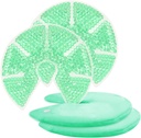 Hot / Cold Breast Gel Bead Ice Packs Breast Cooling / Heat Paid Relief for Breasting, Nursing Pain, Mastitis, Perkembangan, Pembengkakan, Pemasangan, Pengisian Kapak Gigris 124; Boost Milk Let- Down & Produksi, 2 Pack (Hijau)