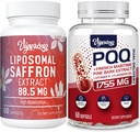 Perancis Maritim Pine Bark Ekstrak 200 mg dengan Suplemen Saffron Lipomal