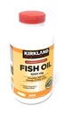 Kirkland Signature Fish Oil konsentrasi dengan Omega- 3 Fatty Acids, 800 Softgels, 10000mg