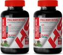 Support Liver Support Milk Thistle - Full Body Detox and Cleanse Complex 920 MG - Milk Thistle Liver - 2 Bottles 200 Capsules