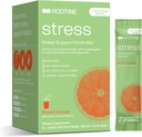 Stress Dukung Supplemen Mix Tenang untuk Energi Bantuan, Mood, & Saldo Cortisol Levels, Relaxation Natural Adaptogenic Herbal Tenang Powder 10 Pack