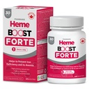 Hemeboost Forte 34.8 mg (696 mg Heme Iron) I 30 Tablet I High Potency Natural Iron Supplemen