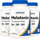 Nutricost Melonatin 5mg, 240 Capsules (3 Botol)