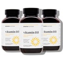 SMARTERNUTISI Vegan Vitamin D3 5000 IU + Natural Vitamin K2 1100 mcg in Organic Coconut & Olive Oil - D3 K2 Supplemen Imune & Bone - 180 Softgels [90 Hari Suppply]
