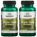 Swanson Grape Seed Extract (Standardied) 50 Miligram 120 Capsules (2 Pack)