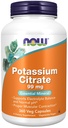 NOW Foods, Potasium Citrate 99 mg, Supports Electrolite Saldo and Normal pH *, EscalypMineral, 360 Veg Capsules