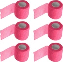 ESUPPORT 2 Inches X 5 Yards Self Adherent Cohesive Crap Bandages Adhesive Wounds Strong Eustic Aid Pertama Tape Sport Winkle 6