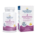 Nordic Avernatal Omega- 3, Lemon - 60 Soft Gels - 1120 Total Omega -3 + 1000 IU Vitamin D3 - Formulated for New Moms; Supports Optimal Wellness, Positive Mood, Healthy Metabolisme - 30 Pegawai