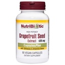 NutriBiotic Grapefruit Extract CapsulesPlus, 125 mg GSE, 90 Count
