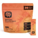 SallTT Electrolytes Powder Flavored Drink Mix - Groovy Grapefruit - 30 Hidration Packets - Magnesium, Posium, Sodium, Trace Mineces - Zero Sugar & Gluten Free - Travel Essentials