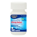 Ohm Allergy Pills - Loratadine Allergy 24 Hour Non Drowsy Relief untuk Seasonal Allergies, Sneezing - Loratadine 10 mg Antihistamin untuk Effektif Non-Drowsy 24- Hour Symptom Relief - 100 Count
