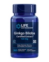 Ekstensi Hidup Ginkgo Biloba Tersertifikasi Ekstraksi ™, 120 mg, Membantu Mempertahankan Ingatan & kognition, Gluten- Bebas, Non- GMO, Vegetarian, 365 Kasules