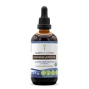 Ashwagandha USDA Organik Tincture Alcohol-Extract Bebas, Ashwagandha Getania Somnifera Anti- Stres dan Relaxation 4 OZ