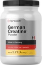 Horbäach Jerman Creatine Powder 1000g 124; Creapure Monohydrate Powder 12.4; Vegetarian, Non-GMO, dan Gluten Free Suppplemen = 124; Promotes Power & Power