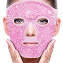 ZNOY CUETY D Face Eye Mask Ice Pack for Reuring Puffiniss, Bags Under Eyes, Puffy Dark Circles, Migraine, Hot / Cold Pack with Soft Plush Backing (Pink # 19)