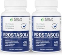PROSTASOLV Advanced Prostatitis = Prostatis 124; CPPS Suplement, Vegan Capsules, Quercetin Bromelain, Labu Ekstrak Benih, Lycopene, BioPerine for Pelvic Health (2)