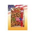 Hsu 's SKU 1224 -4; Medium Prong 124; Burtified Wisconsin American Ginseng Direct dari Ginseng Gardens 44;