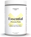Suplemen Kesehatan Prostat Escate - Suplemen Daily Multivitamin untuk Pria w / Saw Palmetto, Vitamin, Mineral - Daily Multivitamin bagi Pria untuk Mendukung Prostat & Overall Health - 30 Paket