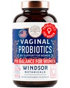 Probiotik Vaginal bagi Perempuan - 19Bil CFU, 15- Strain Lacnoillus Probiotic for PH Balance, Dukungan Tract Urinary, Odor & Yeast Health - Kompleks untuk Suplemen Dukungan Perempuan BV - 30 Vegan Caps