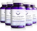Rilis 1650mg L- Glutathione Kompleks dengan Acid Hyaluronic, Alpha Lipoic Acid, Rose HIPS, Vitamin E & Riboflavin, Dukungan Antioksidant, Skin Hydration & Wellness, dibuat di USA - 90 Capsules x 5 Botol