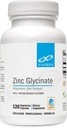 XYMOGEN Chlated Zinc Glycinate Suplemen - 20mg Zinc Bisglycinate Chelate for Enhanced Absorpsi - Mineral Supplemen Reproduktif + Ammune Dukungan (120 Vegan Kapsul)