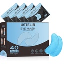 Under Eye Patches, 40 Pairs Eye Mask for Dark Circles, Puffy Eyes, Undereye Bags, Wrinkles, Eye Mask Patches with Hyaluronic Acid, Eye Treatment Skin Care for Men & Women Gift