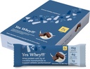 Fx Ya Whey Bar - 15g Whey Protein Bar dengan Creatine untuk Mendukung Muscles, Energy & Peak Performance - 1g Sugar + 4g Net Carbs - Soy- Free Chocolate Oat Milk Crisp Flavor Snack (12 Bars)