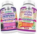 FRESH HEALTHCARE Elderberry Ammune Dukungan dan Multi Collagen Peptides - Bundle