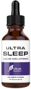 Ultra6 Nutrition Melonatin Drops with Valerian Root - Liquid Melonaut in Sleeping Suplement with 5 HTP & Passion Flower - A Liquid Sleid Aid Strengd for Adults