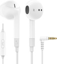 LuDOS FEROX Wired Earbuds in-Ear Headphone, 5 Year Warranty, Earphone with Microphone, Noise Iimoded for 3.5mm Jack Ear Buds for iPhone, Samsung, Computer, Laptop, Kid, School Students