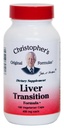 Christopher 's Formula Liver Transition Formula - Gentle Herbal Liver Cleanse, 450 mg, 100 Vegetarian Capsules