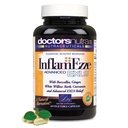 InflamEzze - Turmeric, Curcumin, Ginger Supplement - bebas, 60 Kapsul