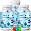 (3Pack) Quercetin Gummies - Quercetin dengan Bromelain Vitamin C + Zinc Vitamin D3 - Quercetin 900mg Suplemen - Quercetin untuk Anak-anak dan Dewasa (3)