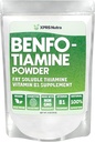 XPRS Nutra Benfotiamine Powder (Thiamine Soluble Happy Heart Thiamine Suplemen - Vitamin B1 Benfotiamine untuk Kognitive Boost - Vegan Friendly Benfotamine Powder (4 Ounce)