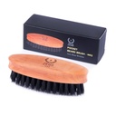 ZEUS Pocket Beard & Kumis Brush for Men, Travel Size Grooming Tools with Soft Boar Hirstles for Beard Styling & Detacing (Made in Jerman) N92