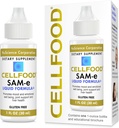 Cellfood SAM-e Liquid Formula +, 1 fl oz - Gabungan Dukungan & Liver Kesehatan - Liquid untuk Absorpsi Mudah & Lebih Baik Biovability - Gluten Bebas, Non- GMO - 30- Day Supppply