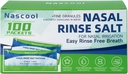 Paket asin, Paket Garam Premixed untuk Isi Ulang Nose Wash (100 Counts)