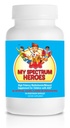 My Spectrum Heroes Fetivitamin Children 's Suplement - Acetyl.l- carnitine, Choline, Coenzim Q10, Inositol, MSM, MTHF, NAC untuk Bantuan Nutonasional Harian dan Kesehatan Kognitif (150 Capsules)