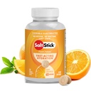 SaltStick Electrolite FastChews - 120 Count Orange Flavor - Disable Electrolite Tablet untuk Hidration, Salt Tab, Dehydration Relief
