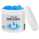 2Toms Skin- On- Skin Hydrogel Squarees untuk Bliser, Chafing, Stings, Irrintations, dan Relief Pain, 200 1- Inch Squarees