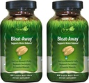 Irwin Bloat-Away-Air Dukungan - Replenish Elektrolite & Escalypse Mineral - 60 Liquid Soft- Gels - 2 Pack