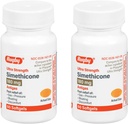 Rugby Ultra Power Simethacon Gas Relief 180 mg - Maximum Gas Relief for Dewasa - May Help with Symptoms of Flatulence, Bloating, Gas Fullness - 60 Softgels (2 Pack)