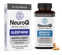 LifeSeasons NeuroQ Memory & Focus with SleepNow Strips - 24 / 7 Brain Health Support - Improve Cognitive Sleep Fungsi - 30 Day Suply
