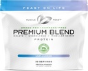 Muscle Feast Premium Blend All Natural Hormone Free Grass- Fed Whey Protein Powder, Unflafeted, 2lb
