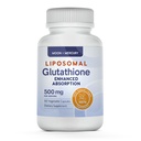 Lipomal Glutathione Non- GMO, Gluten Free 500mg Suplement - May provide Ammune Support, Liver Detox, Brain Health - 60 Glutathione Capsules