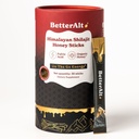 Lebih baik Alt Pure Himalaya Shilajit Cinnamon Honey Sticks dengan Organic Honey 124; Mudah untuk Konsume Shilajit 124; 30 Tongkat untuk Energi Boost & Imune Dukungan, 85 + Trace Mineces, 75% + Fulvic Acid