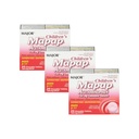 MAJOR Children 's Mapap Acetaminopenhen 160 mg Cable Tablet - Reliever / Fever Reducer - Aspirin Free - Ibuprofen Free - for Ages 2 sampai 11-24 Count (3 Pack)