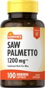Sundance Vitamin Saw Palmetto 1200 mg - 100 Capsules, Paket 2