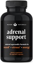 Dukungan Adrenal - Manajer Kortisol & Adrenal Dukungan Suplemen dengan Ekstrak Ashwagandha, Rhodiola Rosea, Basil Kudus untuk mendukung Stress, Fatigue & Energy 124; Adaptogens untuk Daily Dukung 124; 60 Capsules