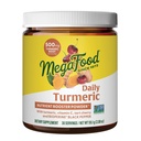 MegaFood Daily Turmeric Nutrient Booster Powder - Turmeric Suplemen -with Black Pepper Extract, Tart Cherry & Vitamin C - Vegan - Made Without 9 Food Allergens - 2.08 Oz (30 Pelayan)
